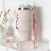Cocopup Tumbler Carry Cases-Baby Pink Heart Tumbler Carry Case by Coconut Lane