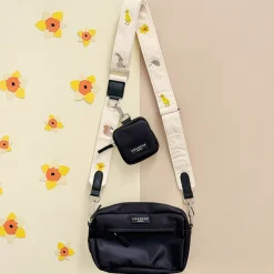 Cocopup Bag Straps-Bag Strap - Embroidered Woodland Walkies