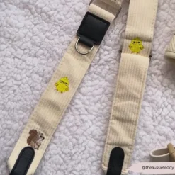 Cocopup Bag Straps-Bag Strap - Embroidered Woodland Walkies