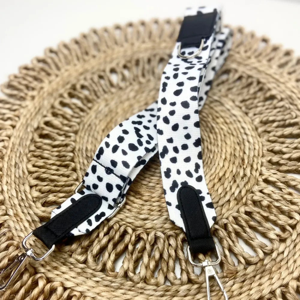 Cocopup Bag Straps-Bag Strap - Monochrome Spots