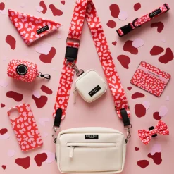 Cocopup Bag Straps-Bag Strap - Red & Pink Leopard