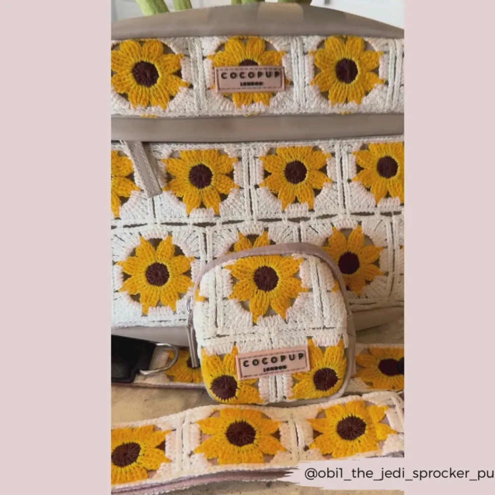 Cocopup Bag Straps-Bag Strap - Sunflower Patch