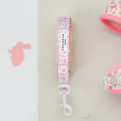 Cocopup Adjustable Harness Bundles-Bow-tiful Bunny Adjustable Neck Harness, Lead & Collar Bundle