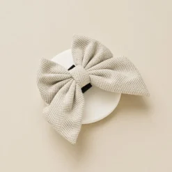 Cocopup Sailor Bow Ties-Brown Tweed Sailor Bow Tie
