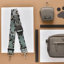 Cocopup Bum Bag Straps-Bum Bag Strap - Khaki Leopard