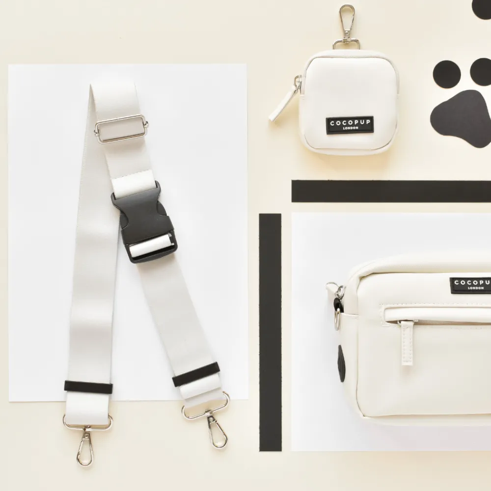 Cocopup Bum Bag Straps-Bum Bag Strap - Oyster White