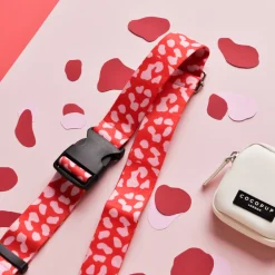 Cocopup Bum Bag Straps-Bum Bag Strap - Red & Pink Leopard