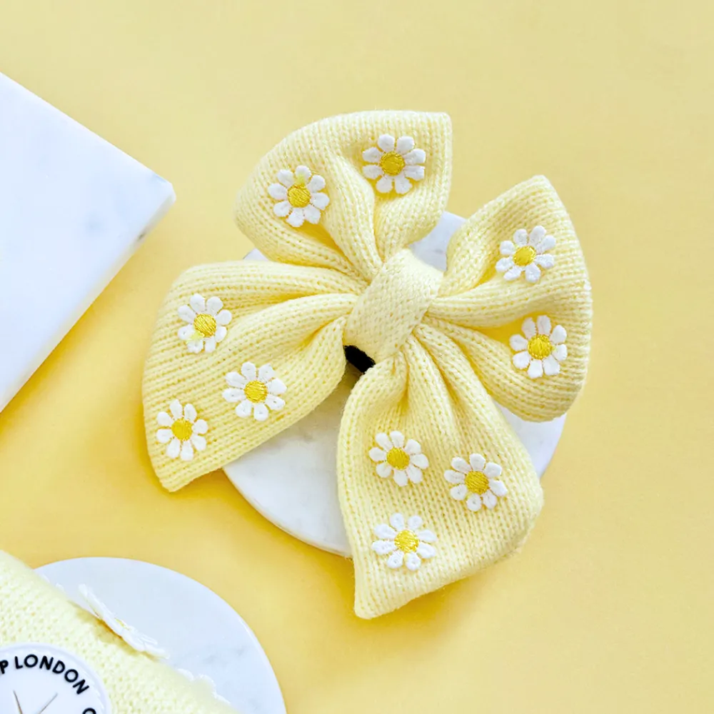 Cocopup Sailor Bow Ties-Buttercup Pup Sailor Bow Tie