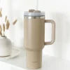 Cocopup Tumblers-Caramel Latte Stainless Steel Tumbler - By Coconut Lane