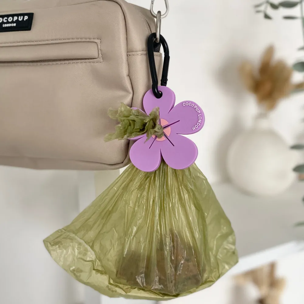 Cocopup Cocopoop Pockets | Cocopoop Pockets-CocoPOOP Pocket - Pastel Flower