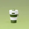 Cocopup Collapsible Water Bottles & Cups | Rucksack Accessories-Collapsible Coffee Cup - Khaki