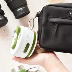 Cocopup Collapsible Water Bottles & Cups | Rucksack Accessories-Collapsible Coffee Cup - Khaki