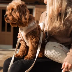Cocopup Leads-Cream Quilted Lead