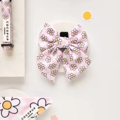Cocopup Sailor Bow Ties-Daisy Gingham Rave Sailor Bow Tie