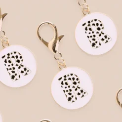 Cocopup Collar Charms-Dog Collar Initial Charm - R