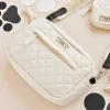 Cocopup Dog Walking Bags-Dog Walking Bag - Cream Quilted