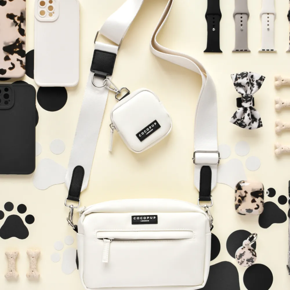 Cocopup Dog Walking Bags-Dog Walking Bag - Oyster White
