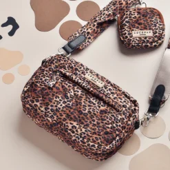 Cocopup Dog Walking Bags-Dog Walking Bag - Quilted Leopard Pup