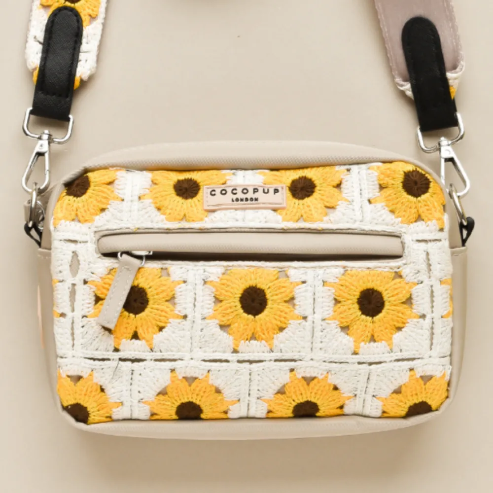 Cocopup Dog Walking Bags | Rucksack Accessories-Dog Walking Bag - Sunflower Patch