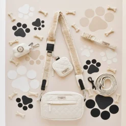 Cocopup Classic Bag Bundles-Dog Walking Bag Bundle - Cream Quilted
