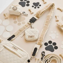Cocopup Classic Bag Bundles-Dog Walking Bag Bundle - Cream Quilted