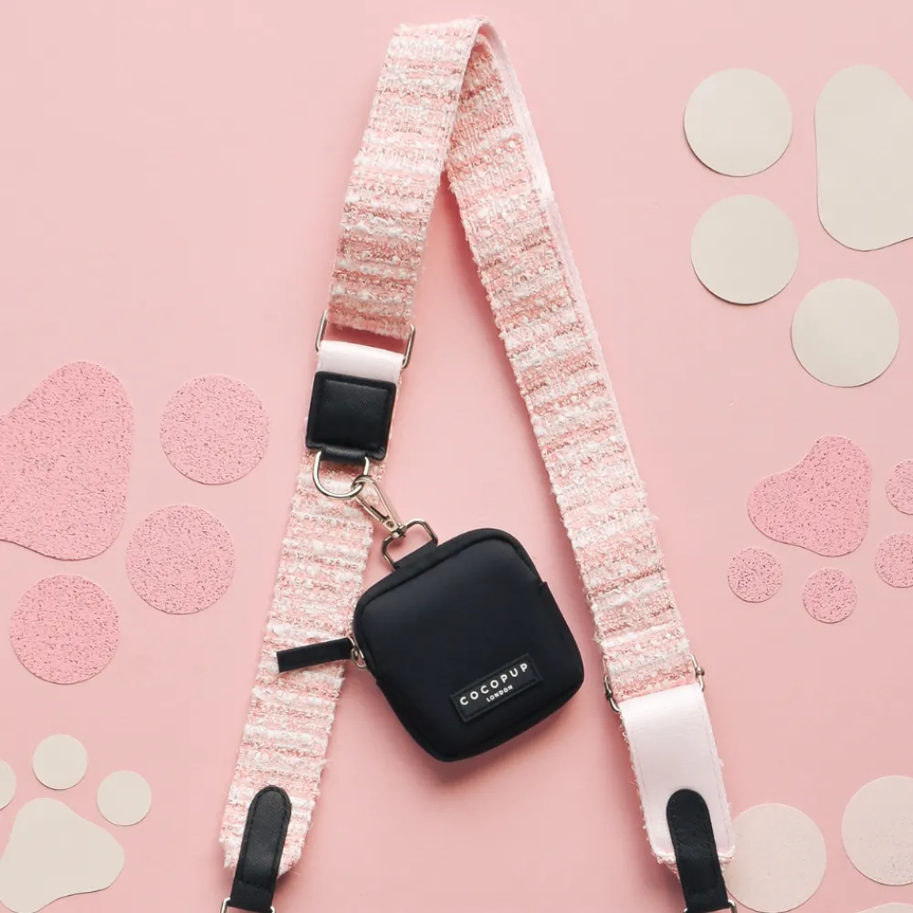 Cocopup Classic Bag Bundles-Dog Walking Bag Bundle - Pink Textured Tweed