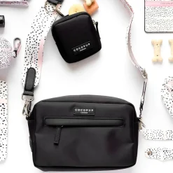 Cocopup Classic Bag Bundles-Dog Walking Black Bag Bundle - Pink Dalmatian