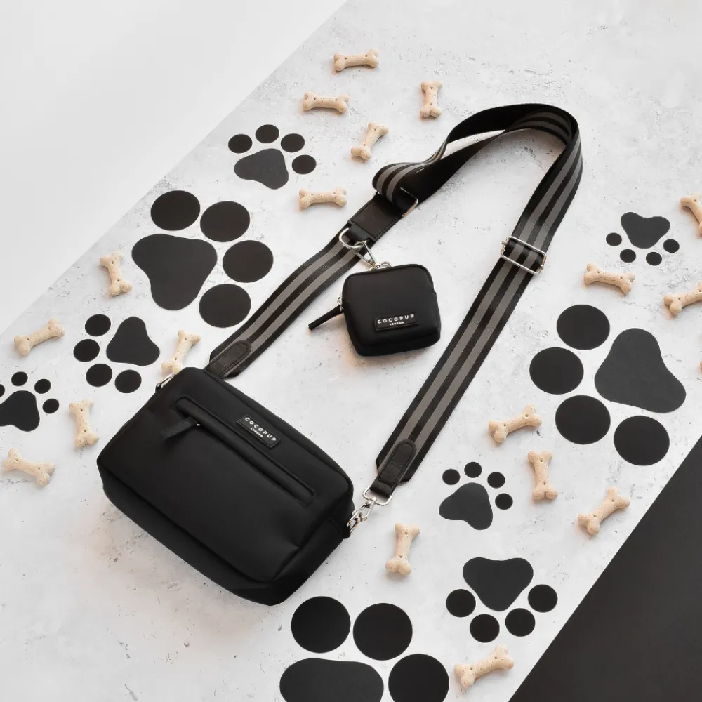 Cocopup Classic Bag Bundles-Dog Walking Black Bag Bundle - Reflective Black