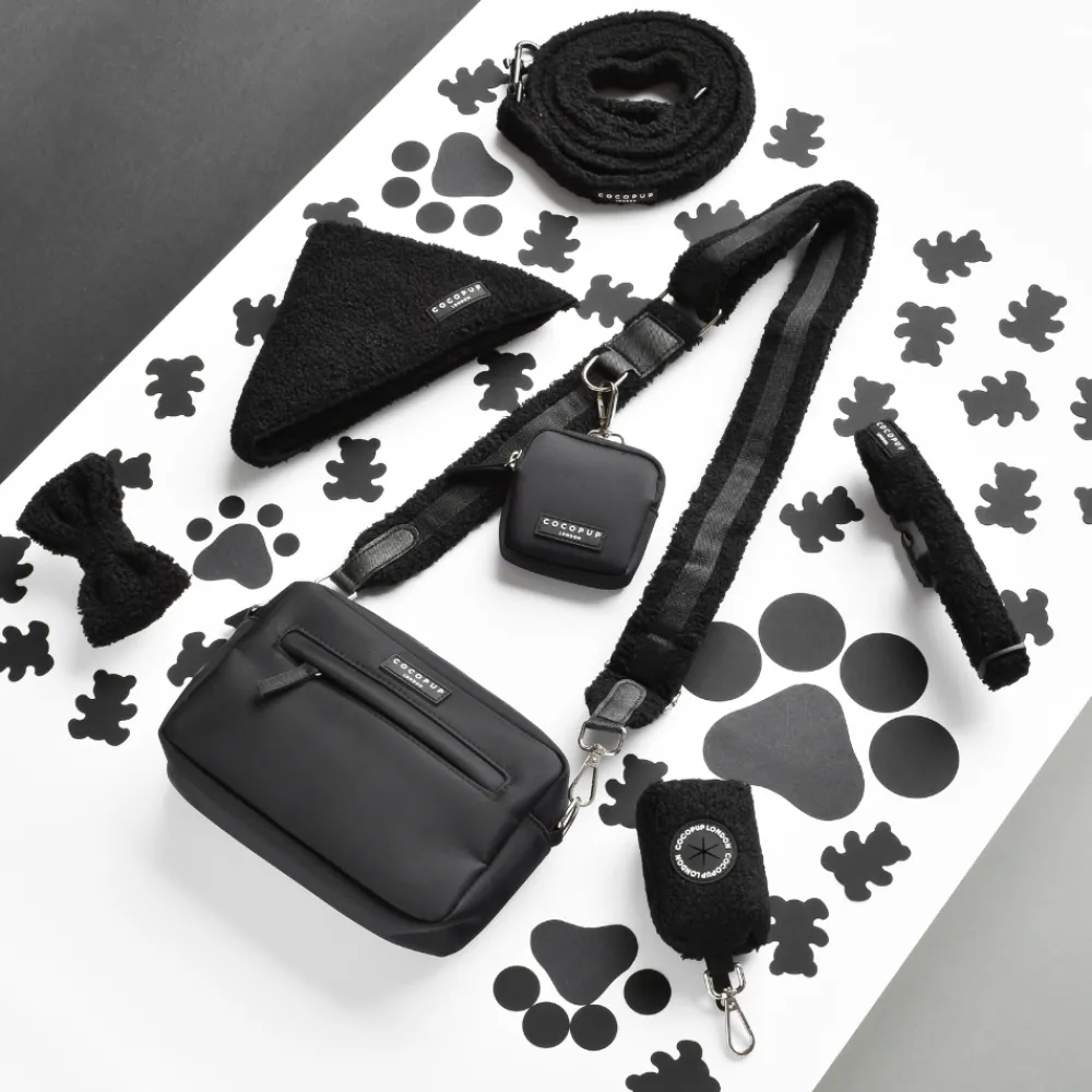 Cocopup Classic Bag Bundles-Dog Walking Black Bag Bundle - Teddy Baloo