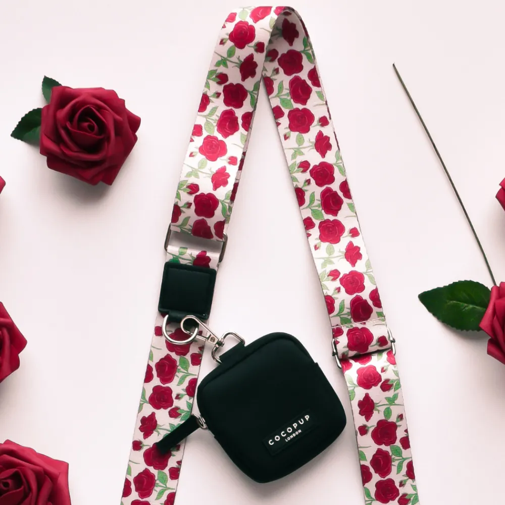 Cocopup Classic Bag Bundles-Dog Walking Black Bag Bundle - Barkquet of Roses