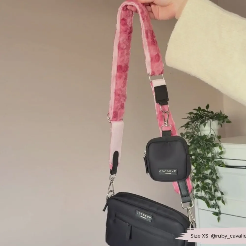 Cocopup Classic Bag Bundles-Dog Walking Black Bag Bundle - Peony Pup
