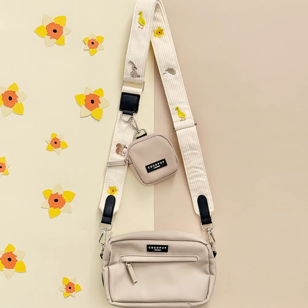 Cocopup Classic Bag Bundles-Dog Walking Caramel Latte Bag Bundle - Embroidered Woodland Walkies