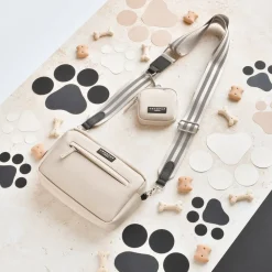 Cocopup Classic Bag Bundles-Dog Walking Caramel Latte Bag Bundle - Reflective Nude