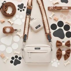 Cocopup Classic Bag Bundles-Dog Walking Caramel Latte Bag Bundle - Brown Aviator