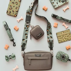 Cocopup Classic Bag Bundles-Dog Walking Mocha Bag Bundle - Khaki Leopard