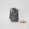 Cocopup Drawstring Treat Pouches | Rucksack Accessories-Drawstring Treat Pouch - Black Leopard