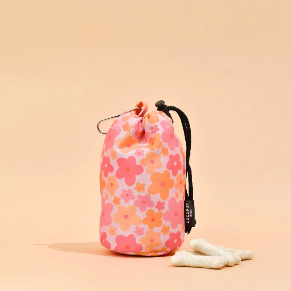 Cocopup Drawstring Treat Pouches | Rucksack Accessories-Drawstring Treat Pouch - Summer Bloom
