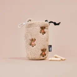 Cocopup Drawstring Treat Pouches | Rucksack Accessories-Drawstring Treat Pouch - Theo Embroidered Teddy
