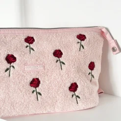 Cocopup Magic Lifestyle Pouch-Embroidered Roses Teddy Magic Lifestyle Pouch - By Coconut Lane