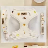 Cocopup Adjustable Harness Bundles-Embroidered Woodland Walkies Adjustable Neck Harness, Lead & Collar Bundle