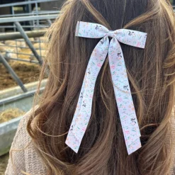 Cocopup Ribbon Bow Clips-Farmyard Friends Ribbon Bow Clip - By Coconut Lane