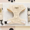 Cocopup Adjustable Harness Bundles-Festival Crochet Adjustable Neck Harness, Lead & Collar Bundle