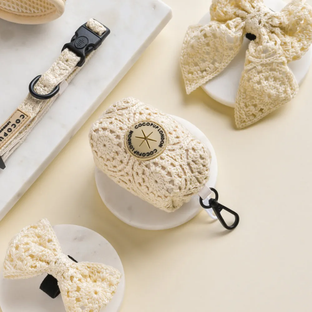 Cocopup Poop Bag Holders | Poop Bag Holders-Festival Crochet Poop Bag Holder