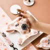 Cocopup Poop Bag Holders | Poop Bag Holders-Groovy Florals Poop Bag Holder