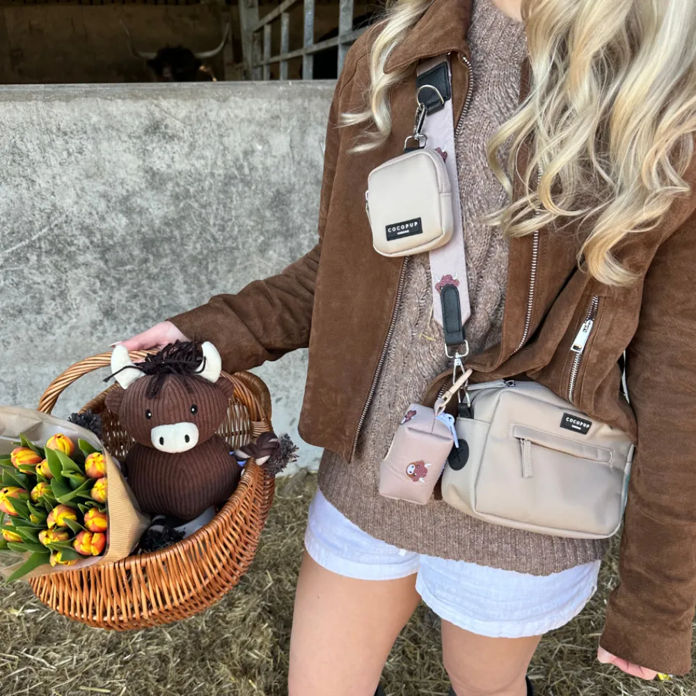 Cocopup Poop Bag Holders | Poop Bag Holders-Harold the Highland Cow Poop Bag Holder