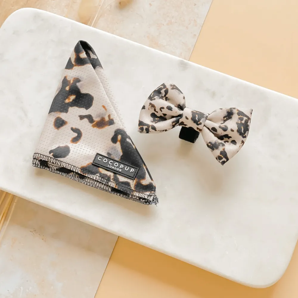 Cocopup Bandanas-Ivory Tort Bandana