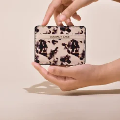 Cocopup Card Holders-Ivory Tort Card Holder by Coconut Lane
