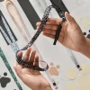 Cocopup Whistles & Lanyards | Whistles & Lanyards-Lanyard - Black Leopard