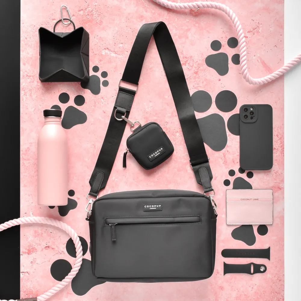 Cocopup Large Dog Walking Bags-Large Dog Walking Bag - Black