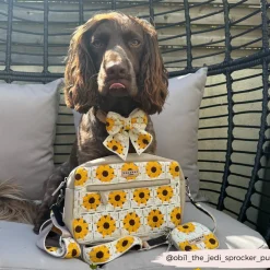 Cocopup Large Dog Walking Bags-Large Dog Walking Bag - Sunflower Patch